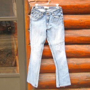 Levi Strauss Signature Low Rise Bootcut Denim Jeans Size 10-12?